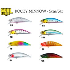 Soul Lures Rocky Minnow 50S – 5cm/5gr