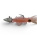 Καλαμάρι Σιλικόνης Soul Lures BigFin Squid 43gr 130mm Αρματωμένο με Μολυβοκεφαλή NOEBY και Διπλό Assist Hook NOEBY με Τρέσα 1/0 