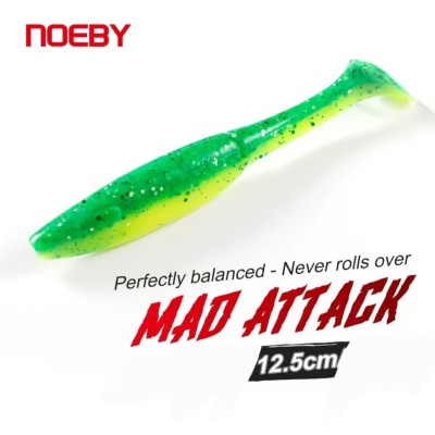Σιλικόνη Ψαρέματος NOEBY Shad Mad Attack 12.5cm / 15gr