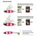 Πλάνος Ψαρέματος NOEBY C1 Compact Power Jig 58mm - 80gr / 62mm - 120gr Αρματωμένος με Διπλό Assist Hook NOEBY
