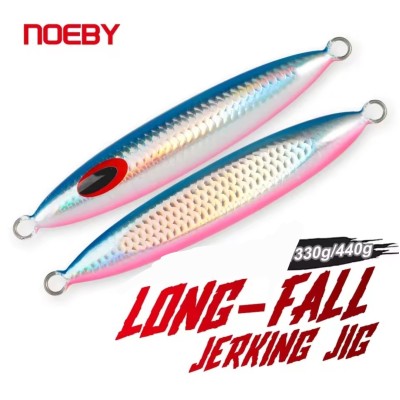 Πλάνος Ψαρέματος Slow Jigging NOEBY LONG-FALL JERKING JIG 330gr / 440gr Πλάνος Ψαρέματος Slow Jigging NOEBY LONG-FALL JERKING JIG 330gr / 440gr