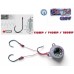 Oceanic Bait Ball Ζόκα 110gr / 140gr / 180gr Αρματωμένη Με 2 αγκίστρια VMC ReDentEx