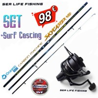 Σετ Ψαρέματος Surf Casting Καλάμι Oceanic Sky Caster 4.20m C.W:100-200gr και Μηχανισμός Sea Life Fishing TYPHOON 10000 Max Drag 20kg Σετ Ψαρέματος Surf Casting Καλάμι Oceanic Sky Caster 4.20m C.W:100-200gr και Μηχανισμός Sea Life Fishing TYPHOON 10000 Max Drag 20kg